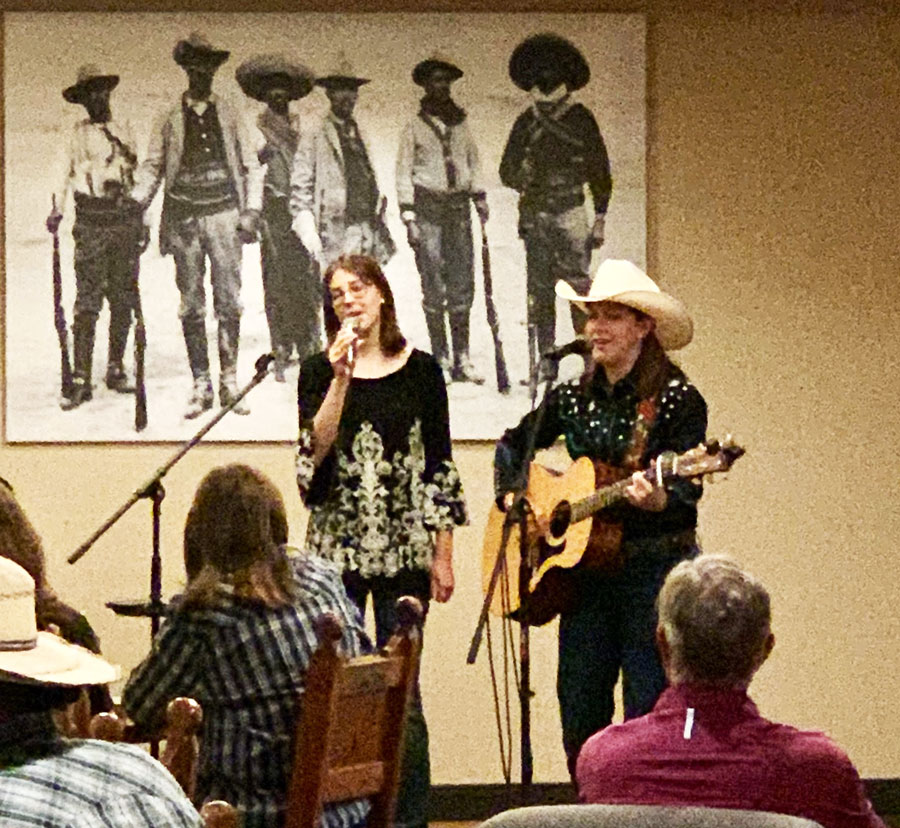 Kacey and Jenna knocked the socks off of this audience as they shared a number of their original tunes